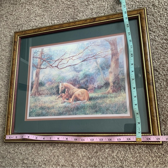 Mother Horse and Foal Tranquility By Lesley Humphrey - Picture 4 of 4